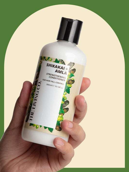 Strengthening Conditioner with SHIKAKAI + AMLA for Hair Fall Control - 300ml